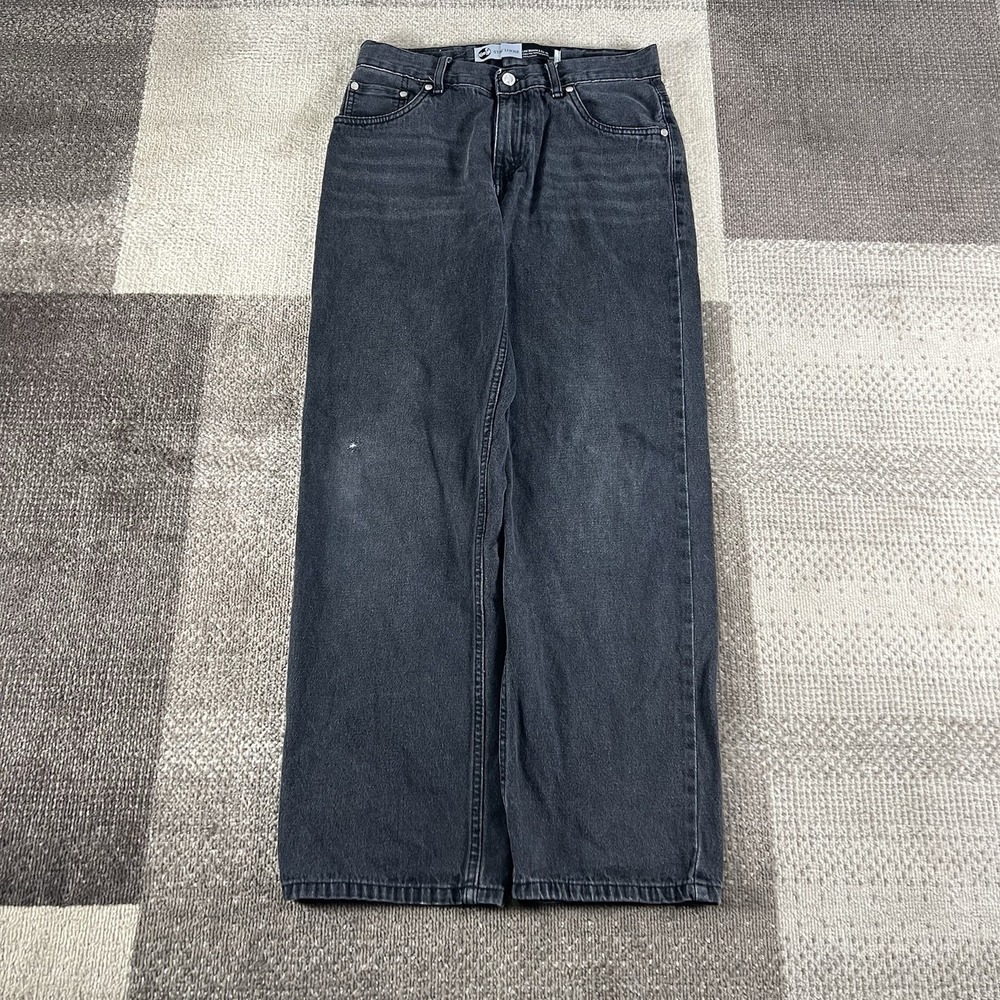 Levi's Silver Tab Women's‎ Size 18R Jeans Black Stay Loose Straight (28X27.5)
